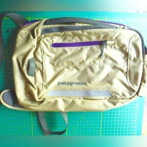 Patagonia Tan Backpack Durable Outdoor Gear